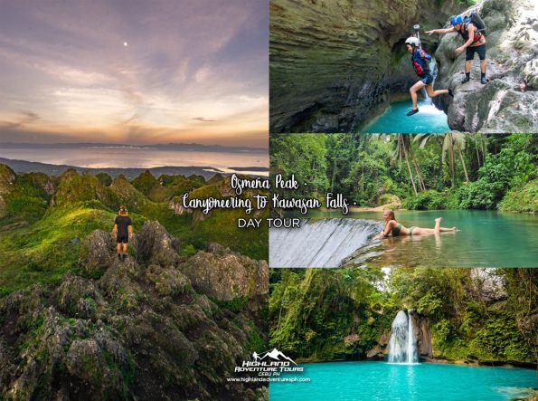 Osmena Peak + Canyoneering to Kawasan Falls Day Tour