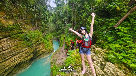 Alegria Wonderfalls Canyoneering Adventure to Kanlaob Falls Day Tour