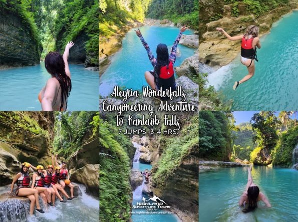 Alegria Wonderfalls Canyoneering Adventure to Kanlaob Falls